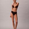 Graphic Monogram Microfiber Stretch Thong