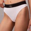 Graphic Monogram Microfiber Stretch Thong