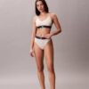 Graphic Monogram Microfiber Stretch Thong