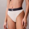 Graphic Monogram Microfiber Stretch Thong