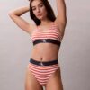Graphic Monogram Microfiber Stretch Thong