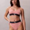 Graphic Monogram Microfiber Stretch Unlined Bralette Graphic Monogram Microfiber Stretch Unlined Bralette