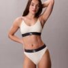 Graphic Monogram Microfiber Stretch Unlined Bralette Graphic Monogram Microfiber Stretch Unlined Bralette