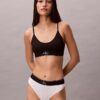 Graphic Monogram Microfiber Stretch Unlined Bralette Graphic Monogram Microfiber Stretch Unlined Bralette
