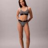 Graphic Monogram Microfiber Stretch Unlined Bralette Graphic Monogram Microfiber Stretch Unlined Bralette