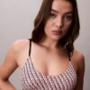 Graphic Monogram Microfiber Stretch Unlined Bralette Graphic Monogram Microfiber Stretch Unlined Bralette