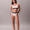 Graphic Monogram Microfiber Stretch Unlined Bralette Graphic Monogram Microfiber Stretch Unlined Bralette