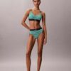 Graphic Monogram Microfiber Stretch Unlined Bralette Graphic Monogram Microfiber Stretch Unlined Bralette