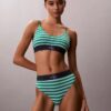 Graphic Monogram Microfiber Stretch Unlined Bralette Graphic Monogram Microfiber Stretch Unlined Bralette