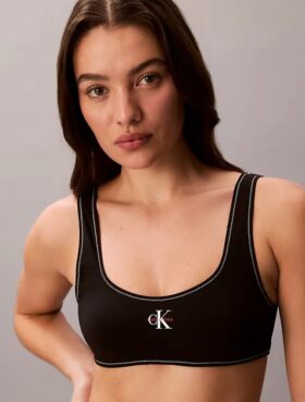 Graphic Monogram Swim Bralette