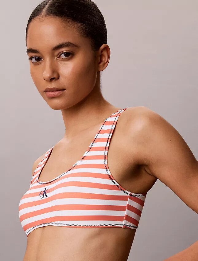 Graphic Monogram Swim Bralette Graphic Monogram Swim Bralette