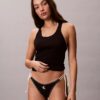 Graphic Monogram Swim Side Tie Bikini Bottom Graphic Monogram Swim Side Tie Bikini Bottom