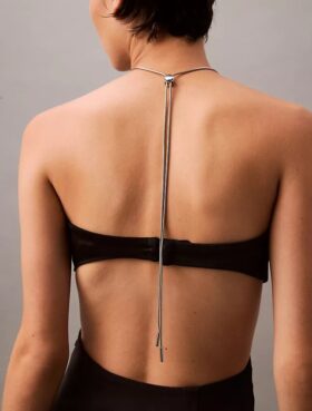 Halter Cut out Mini Dress