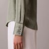 Hammered Satin Fitted Shirt Hammered Satin Fitted Shirt