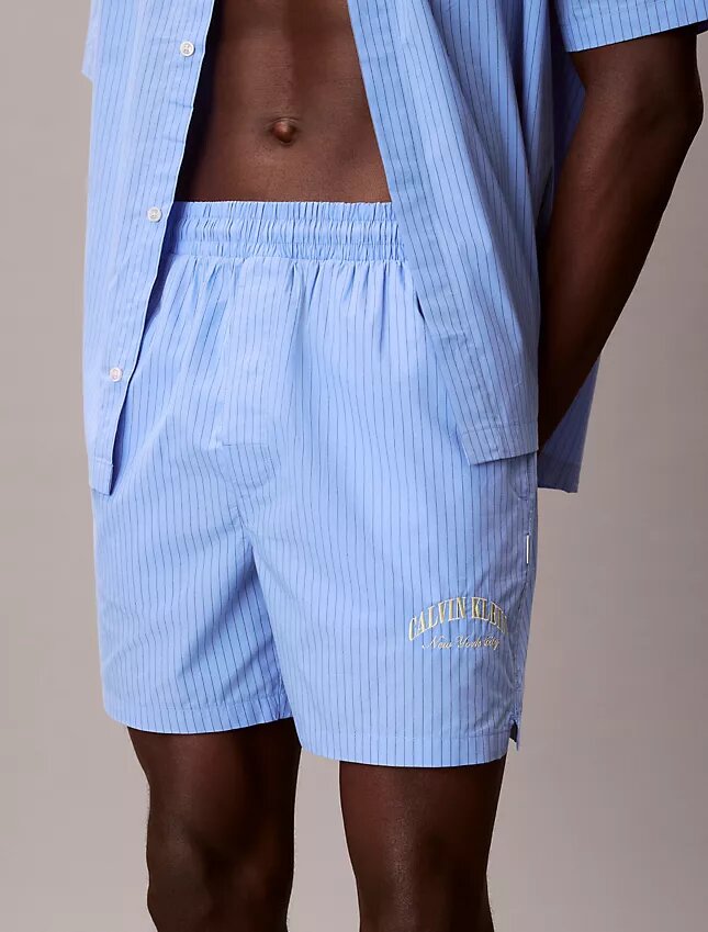 Heritage Classic Cotton Poplin Sleep Shorts Heritage Classic Cotton Poplin Sleep Shorts
