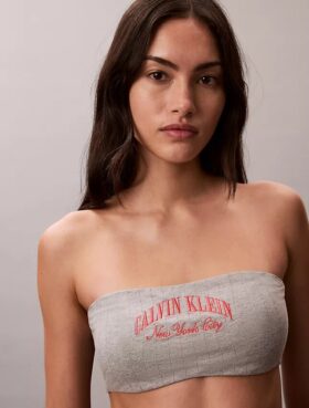 Heritage Classic Cotton Stretch Lightly Lined Bandeau Bralette
