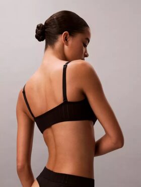 Heritage Classic Cotton Stretch Lightly Lined Bandeau Bralette
