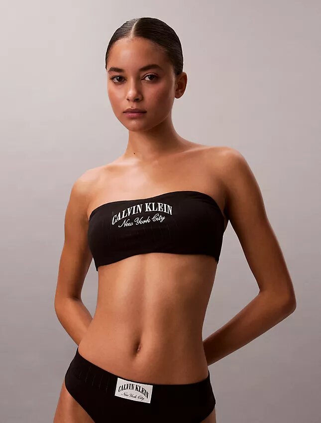 Heritage Classic Cotton Stretch Lightly Lined Bandeau Bralette Heritage Classic Cotton Stretch Lightly Lined Bandeau Bralette