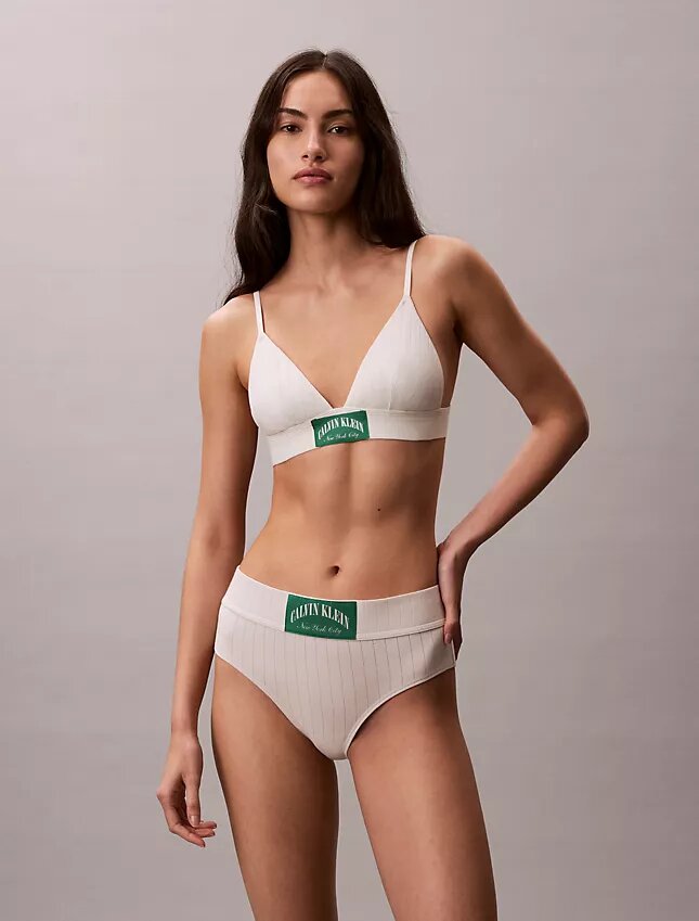 Heritage Classic Cotton Stretch Lightly Lined Triangle Bralette Heritage Classic Cotton Stretch Lightly Lined Triangle Bralette