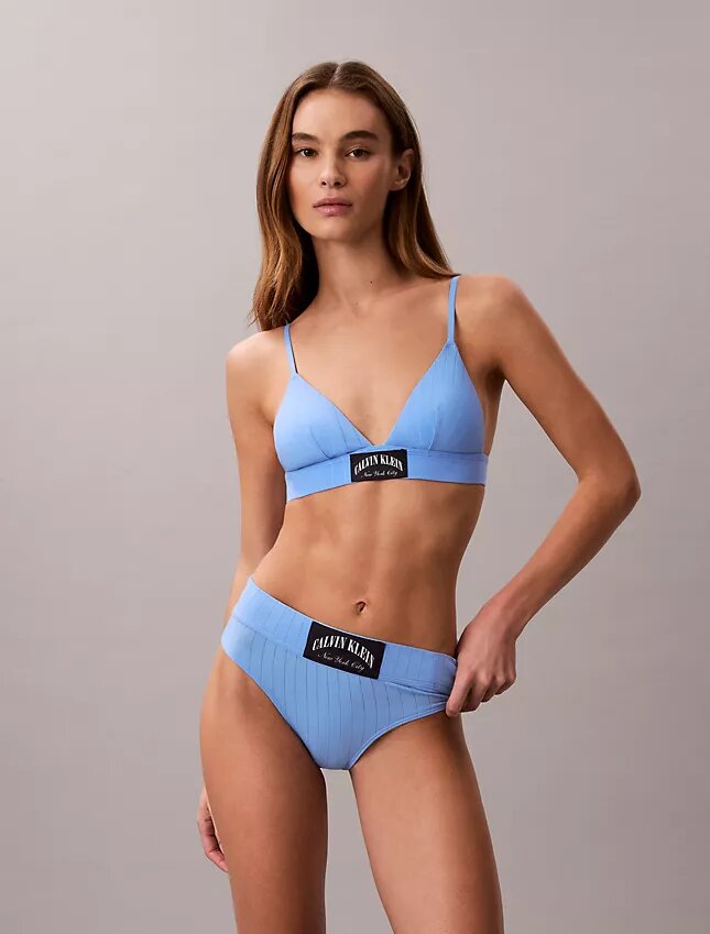 Heritage Classic Cotton Stretch Lightly Lined Triangle Bralette Heritage Classic Cotton Stretch Lightly Lined Triangle Bralette