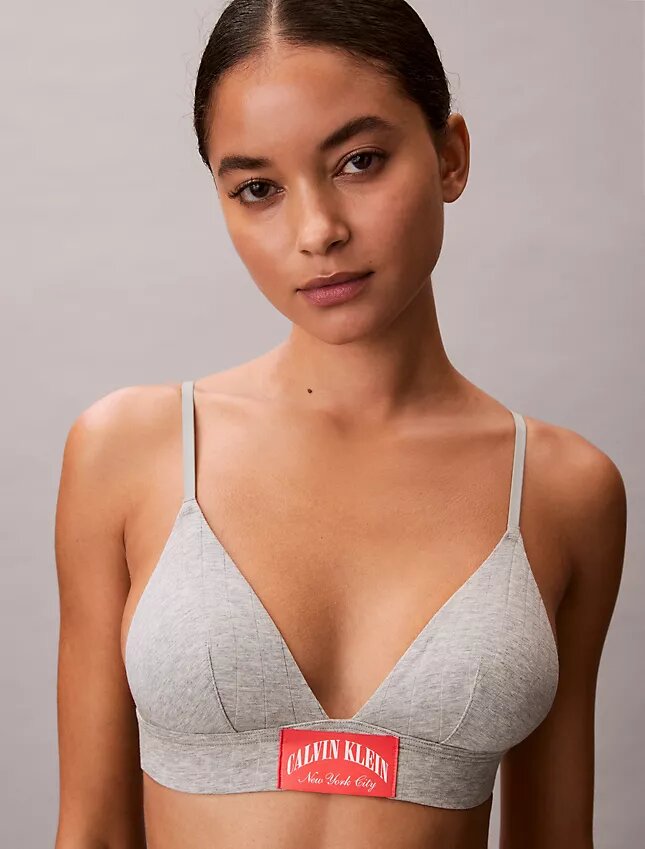 Heritage Classic Cotton Stretch Lightly Lined Triangle Bralette Heritage Classic Cotton Stretch Lightly Lined Triangle Bralette