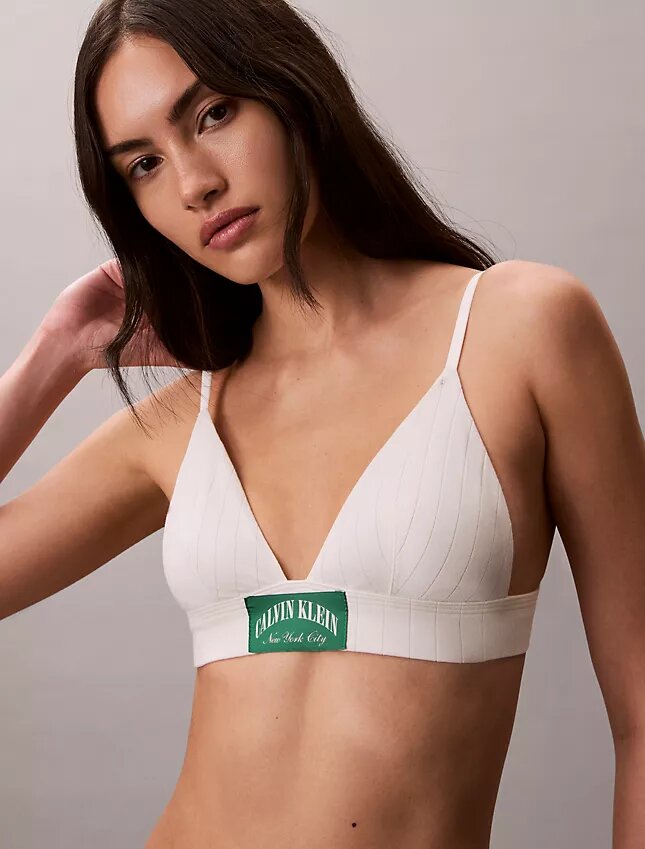 Heritage Classic Cotton Stretch Lightly Lined Triangle Bralette Heritage Classic Cotton Stretch Lightly Lined Triangle Bralette