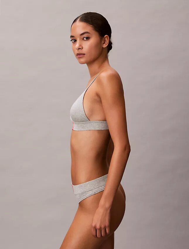 Heritage Classic Cotton Stretch Lightly Lined Triangle Bralette Heritage Classic Cotton Stretch Lightly Lined Triangle Bralette