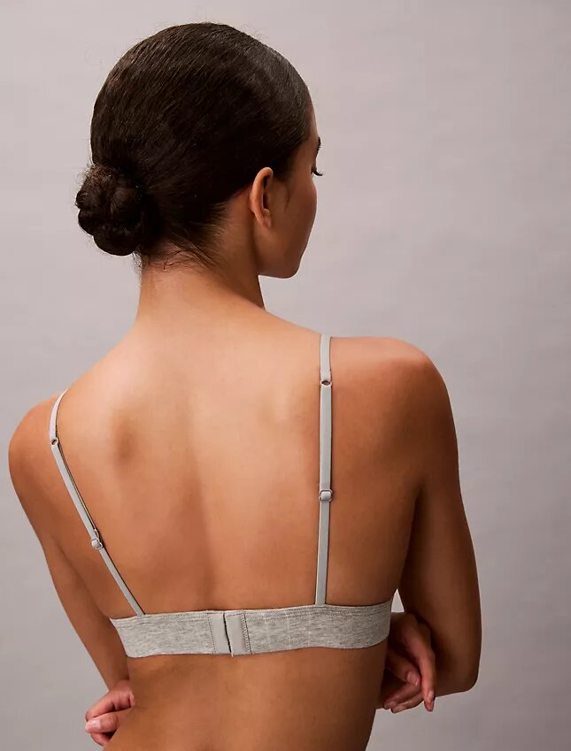 Heritage Classic Cotton Stretch Lightly Lined Triangle Bralette Heritage Classic Cotton Stretch Lightly Lined Triangle Bralette