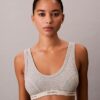 Heritage Cotton Stretch Lightly Lined Triangle Bralette Heritage Cotton Stretch Lightly Lined Triangle Bralette