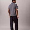 Herringbone Zip Polo Shirt