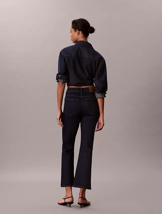 High Rise Cropped Flared Jeans High Rise Cropped Flared Jeans