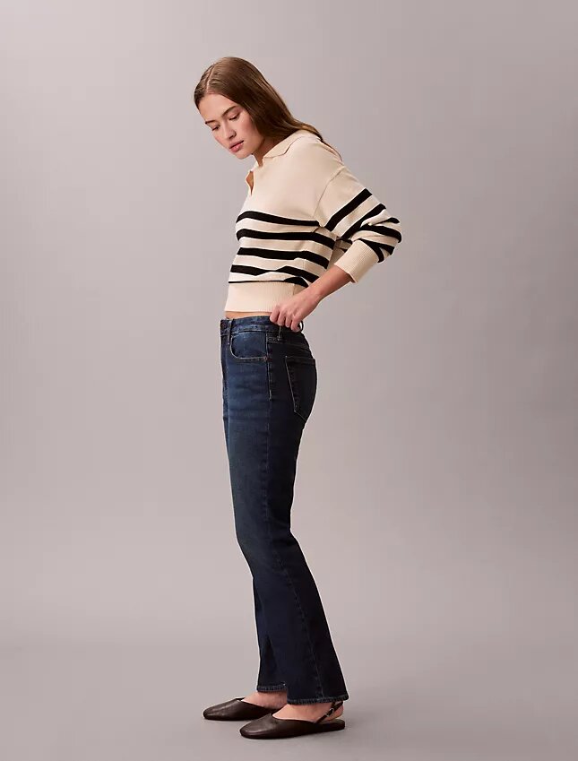 High Rise Cropped Flared Jeans High Rise Cropped Flared Jeans