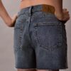 High Rise Midi Denim Shorts High Rise Midi Denim Shorts