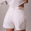 High Rise Midi Denim Shorts High Rise Midi Denim Shorts
