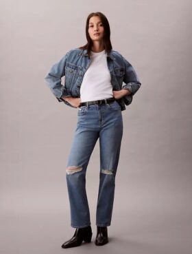 High Rise Straight Jeans High Rise Straight Jeans