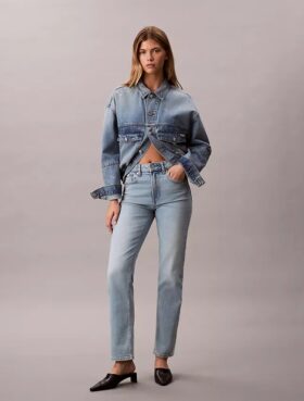 High Rise Straight Jeans High Rise Straight Jeans