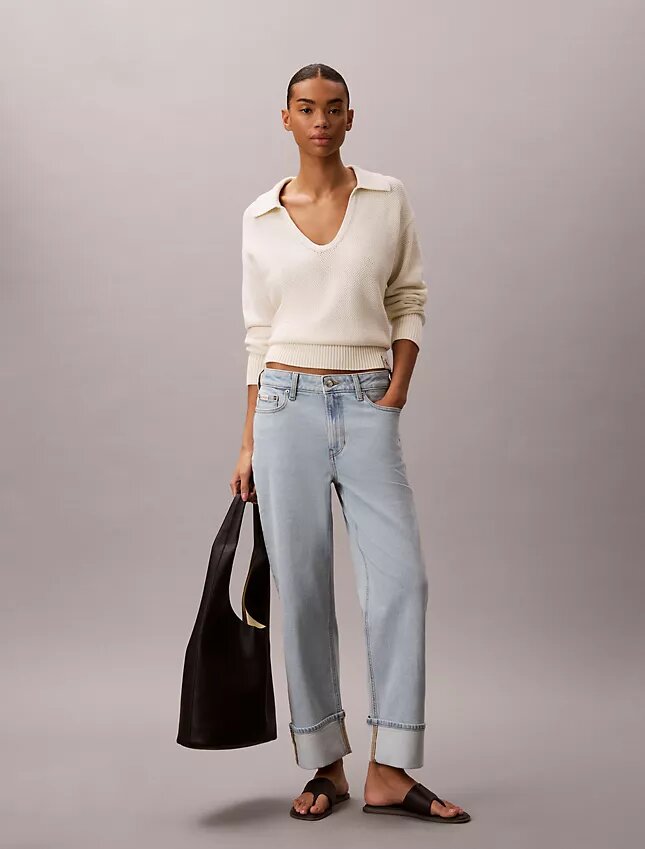 High Rise Straight Jeans High Rise Straight Jeans