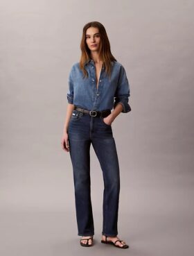 High Rise Straight Jeans High Rise Straight Jeans