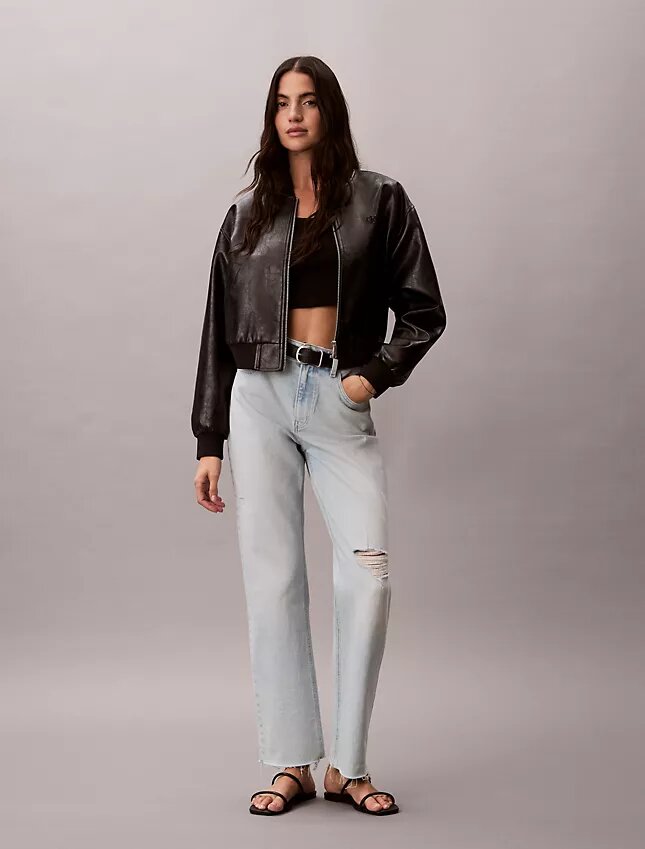 High Rise Straight Jeans High Rise Straight Jeans