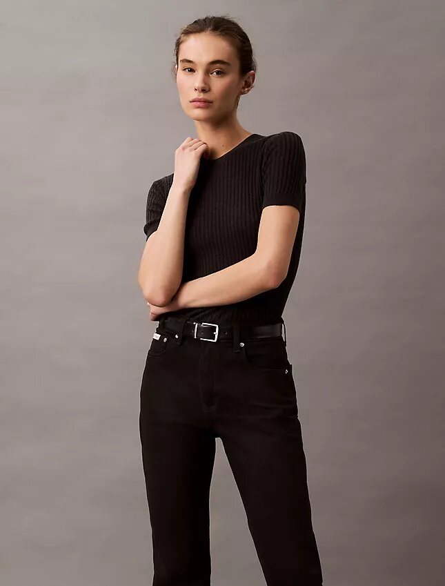 High Rise Straight Jeans High Rise Straight Jeans