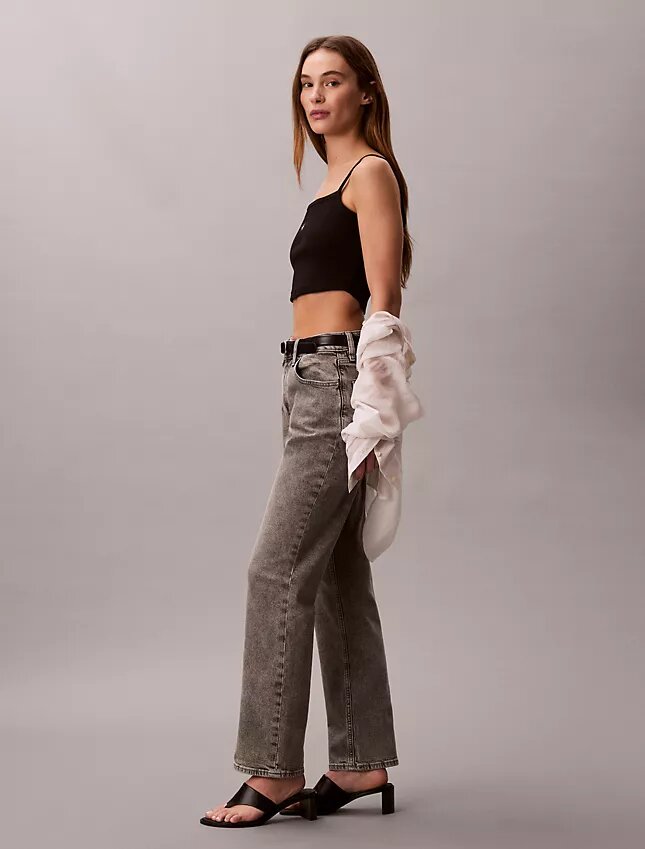 High Rise Straight Jeans High Rise Straight Jeans