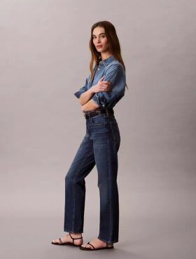 High Rise Straight Jeans High Rise Straight Jeans