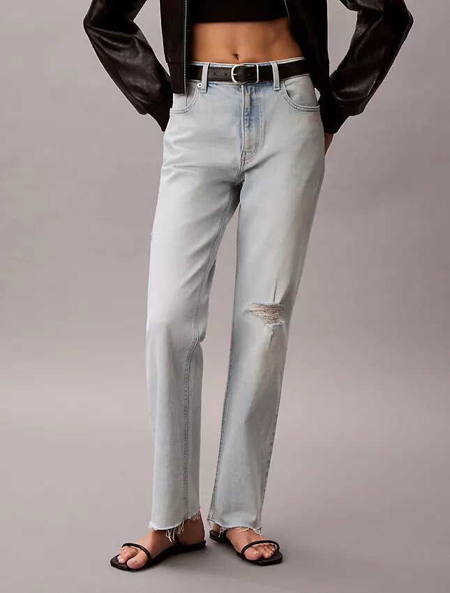 High Rise Straight Jeans High Rise Straight Jeans