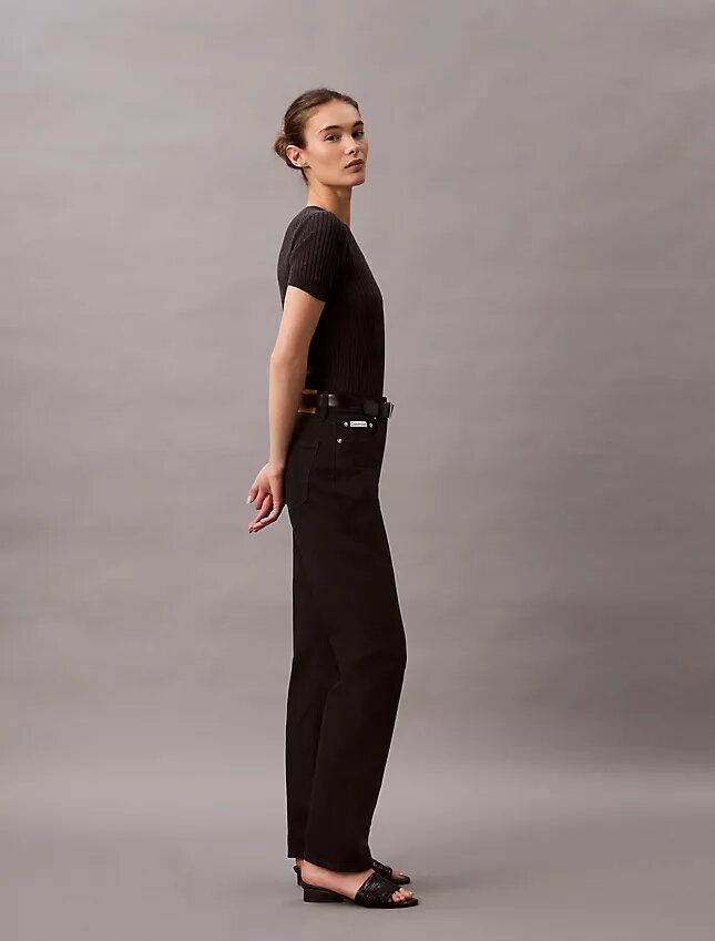 High Rise Straight Jeans High Rise Straight Jeans