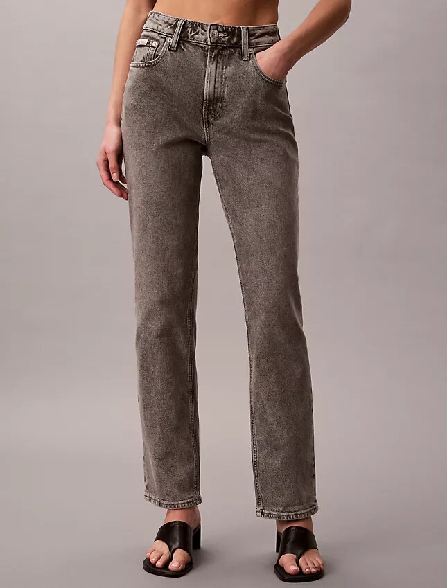 High Rise Straight Jeans High Rise Straight Jeans