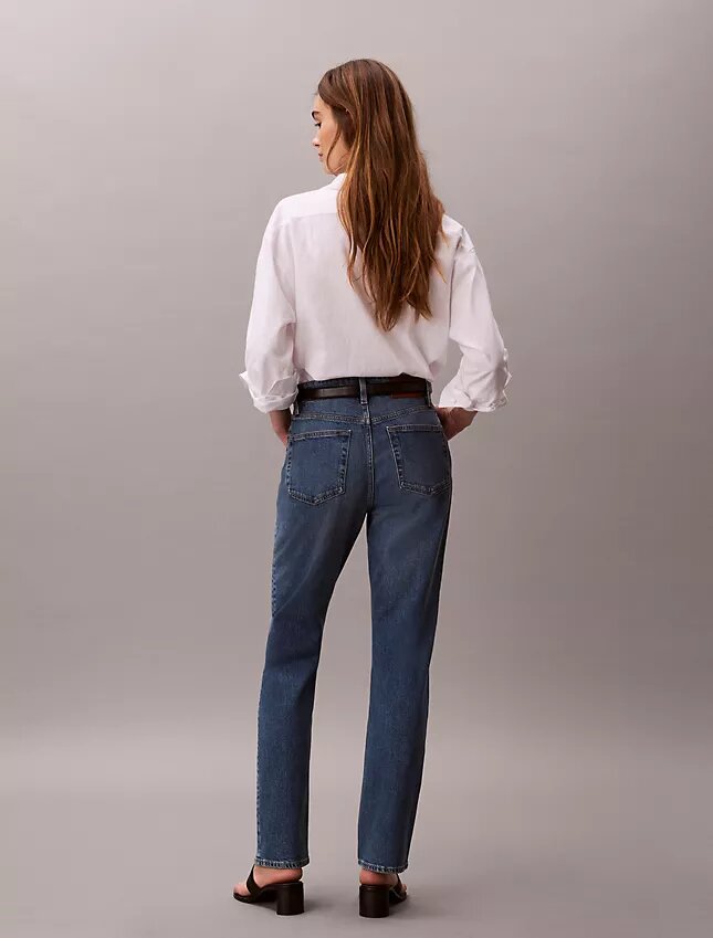 High Rise Straight Jeans High Rise Straight Jeans