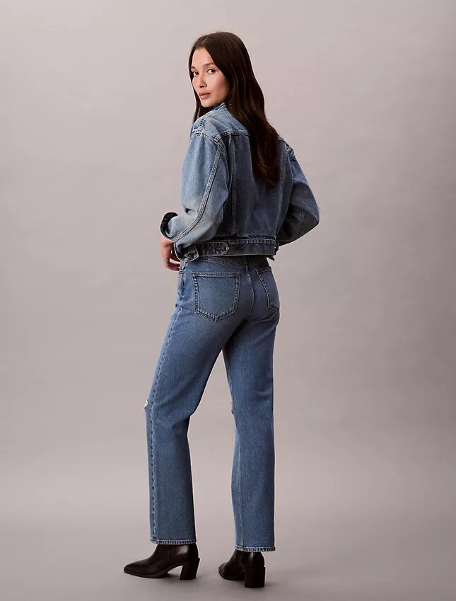 High Rise Straight Jeans High Rise Straight Jeans
