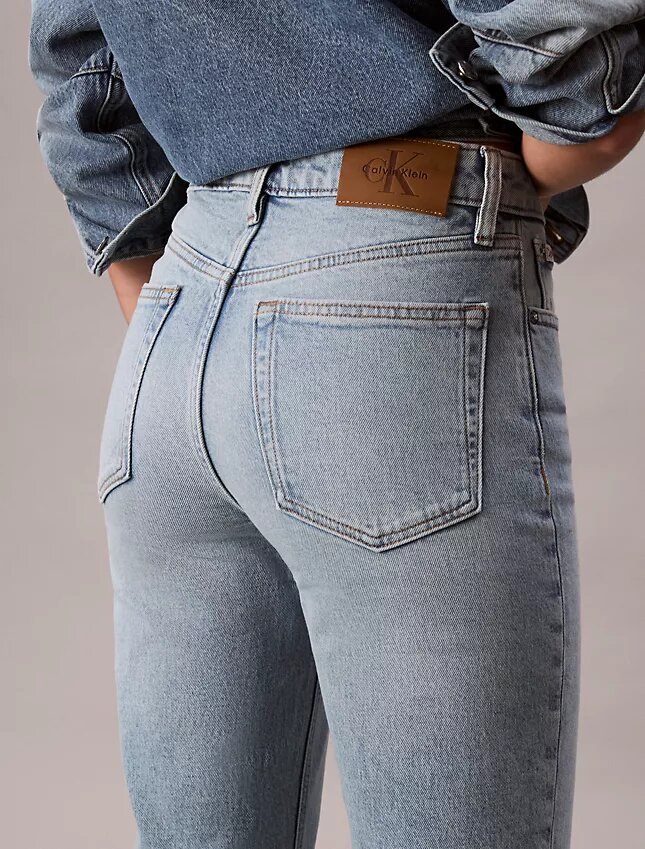 High Rise Straight Jeans High Rise Straight Jeans