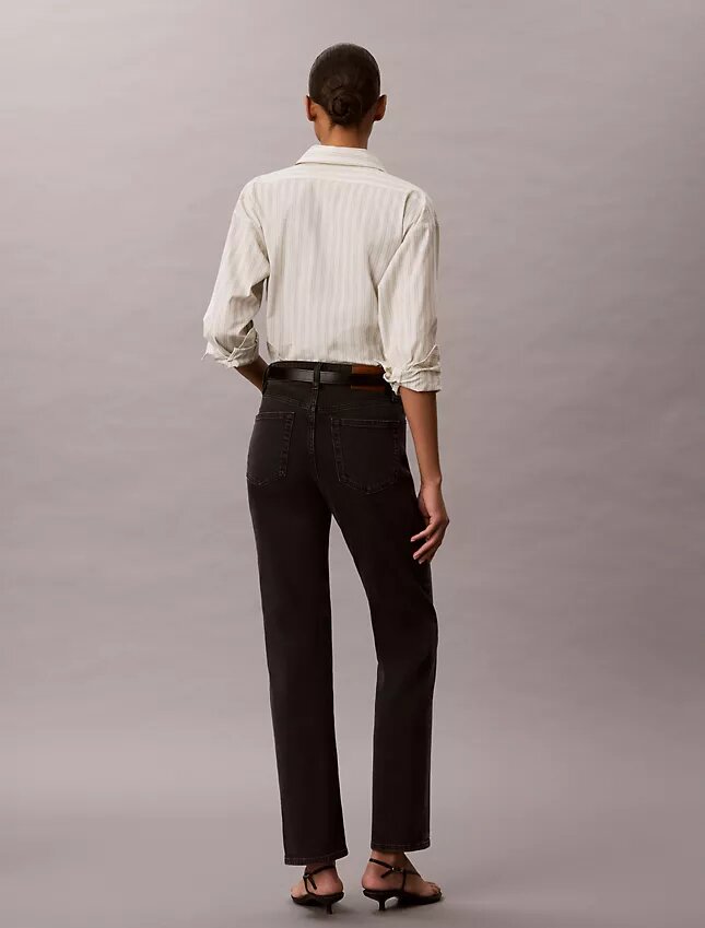 High Rise Straight Jeans High Rise Straight Jeans