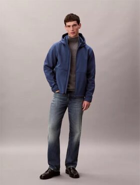 Hooded Softshell Zip Jacket